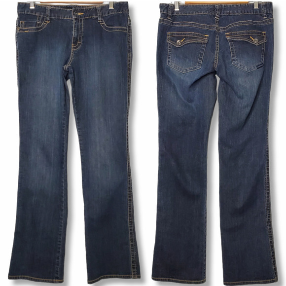 Calvin Klein Jeans Denim - Calvin Klein Jeans Midwash Boot Cut Jeans Sz 8